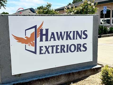 Dealership street sign