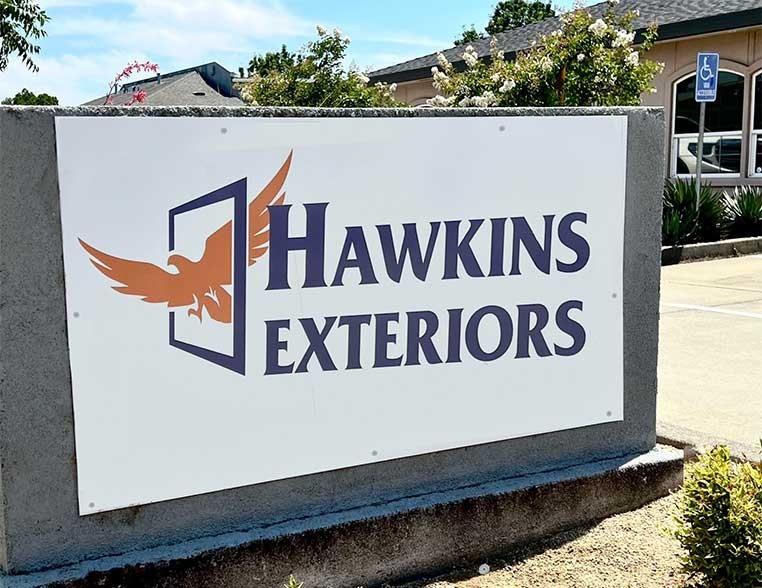Dealership street sign